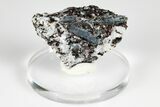 Blue Kyanite & Garnet in Biotite-Quartz Schist - Russia #178940-1